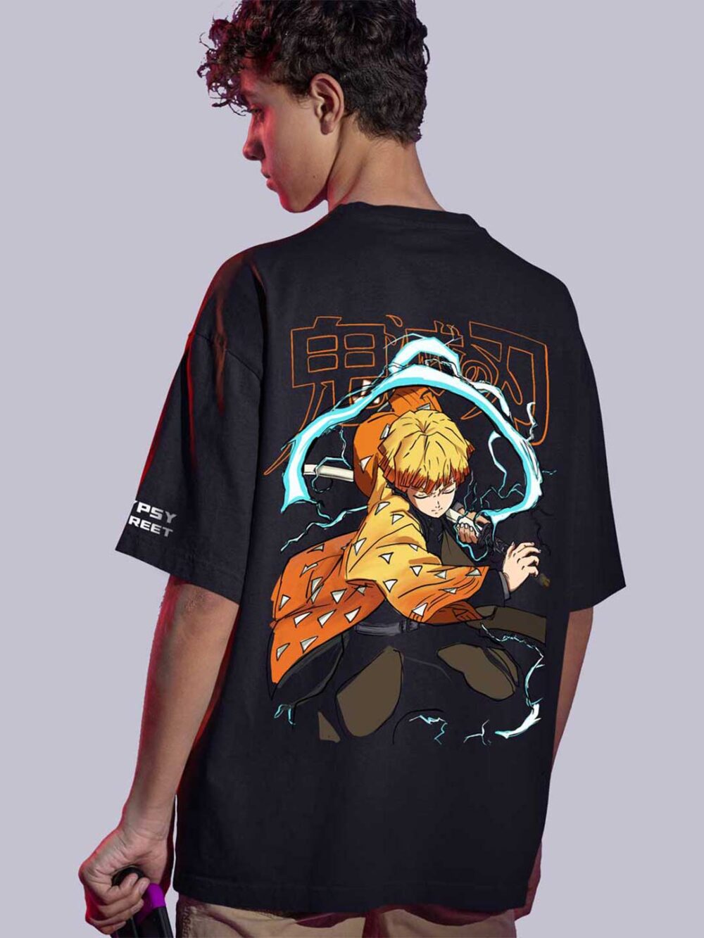 Demonslayer Zenitsu Oversized Tshirt