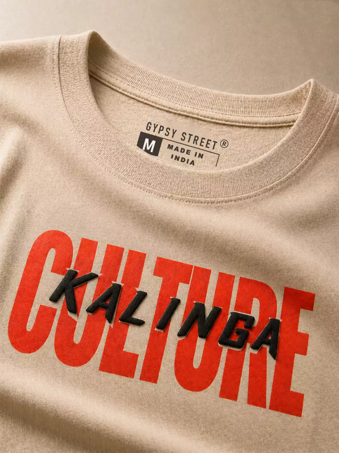 Rooted Odisha – Kalinga Culture Oversized Tee - Image 2